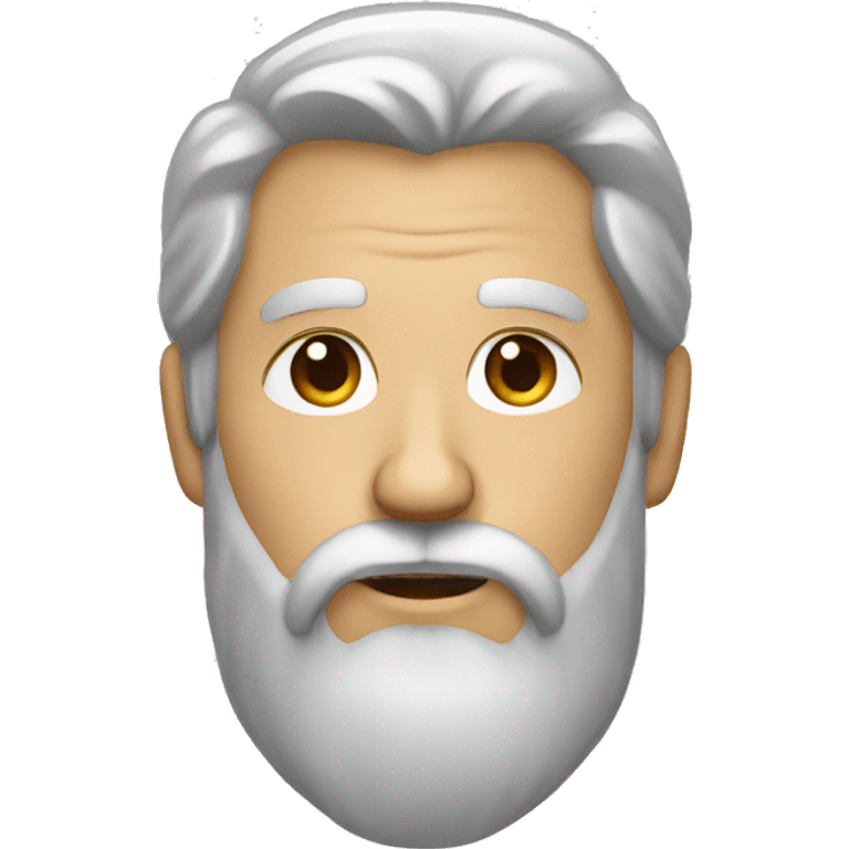 male face with long gray beard emoji