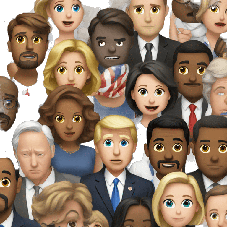 american election exit poll  emoji