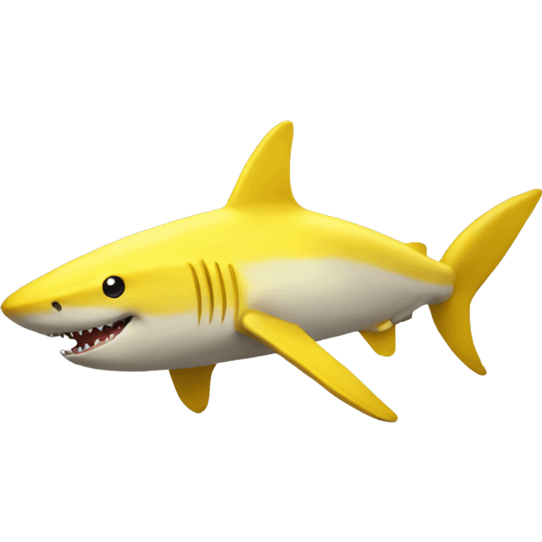 Banana shark emoji