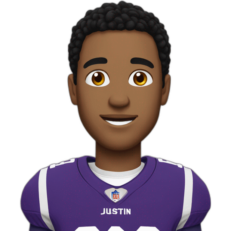 Justin Jefferson emoji