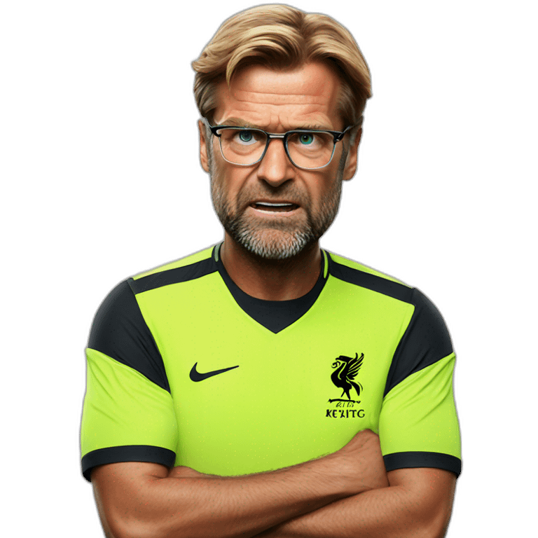 Angry Jurgen klopp emoji