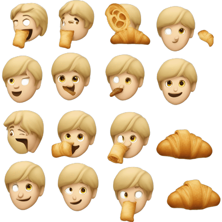 Pavel durov eats croissant emoji