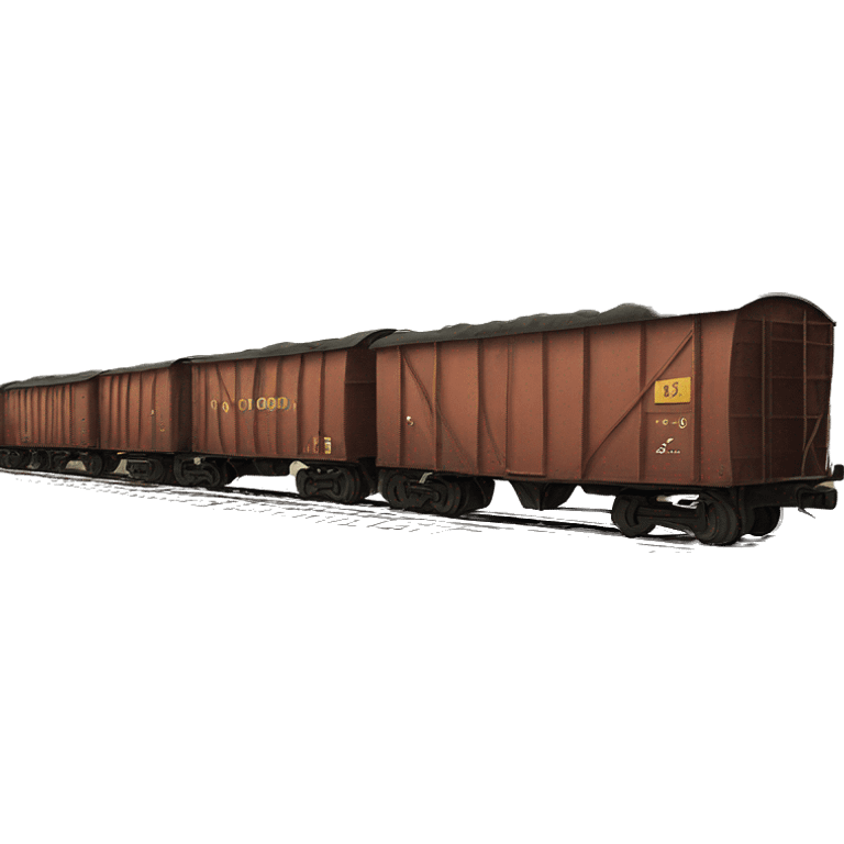 19th century freight train emoji