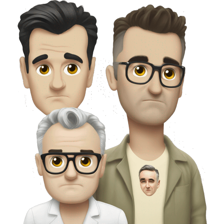 Morrissey and the Smiths emoji