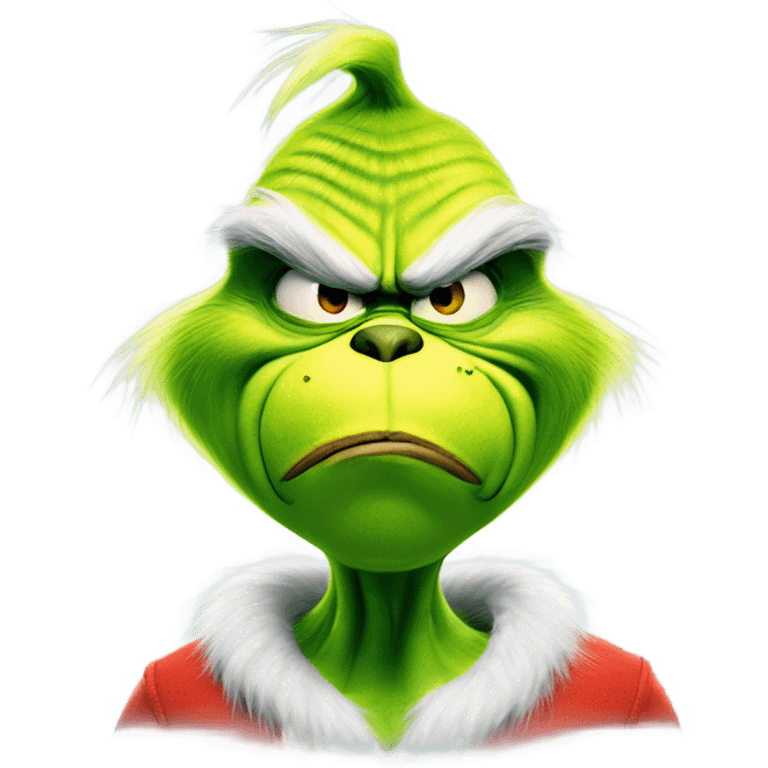 the grinch angry emoji