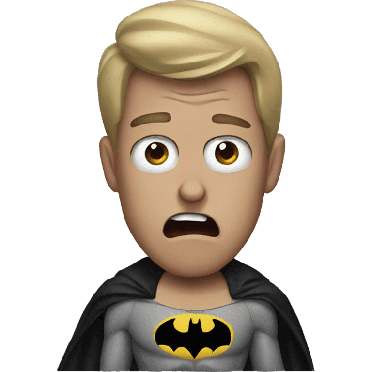 Shocked Batman  emoji