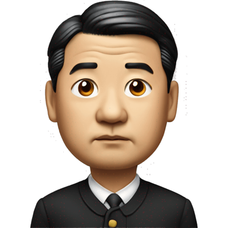 Xi Jinping is thinking serious emoji