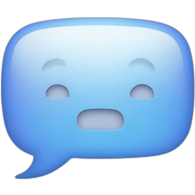 ai speech bubble emoji