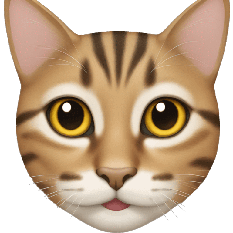 tabby cat face emoji