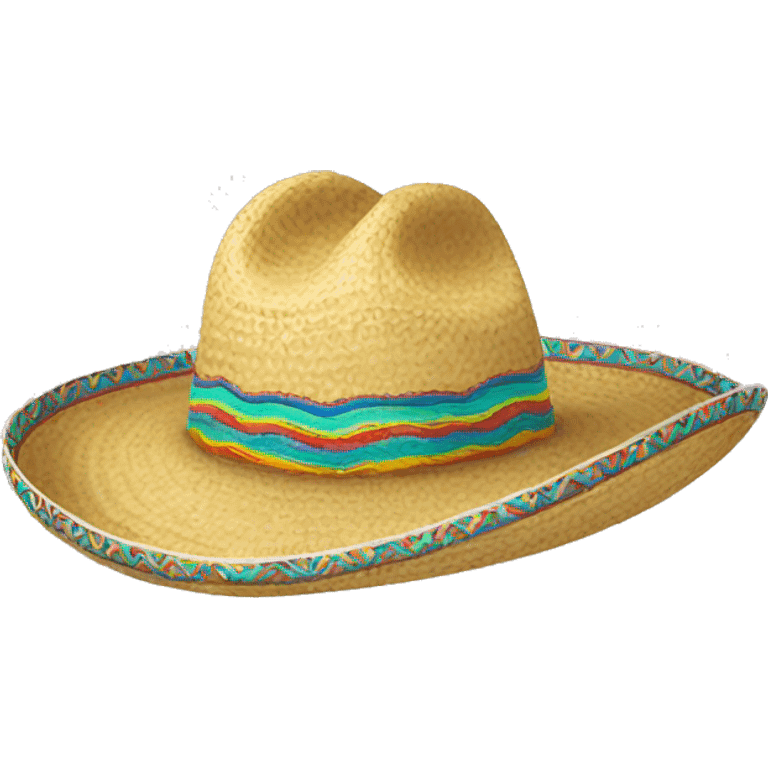 Un sombrero vueltiao emoji