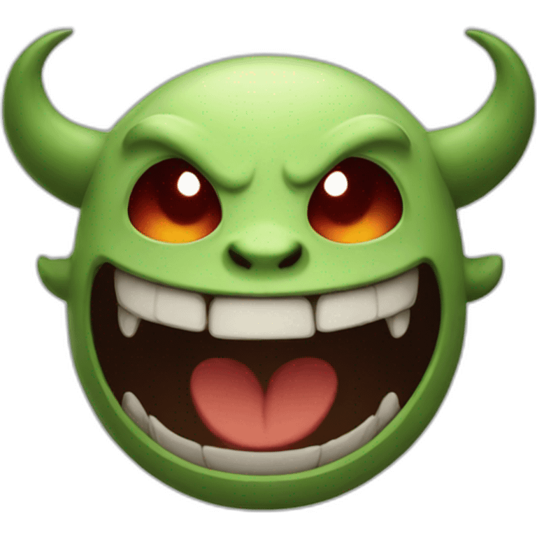 happy demon emoji