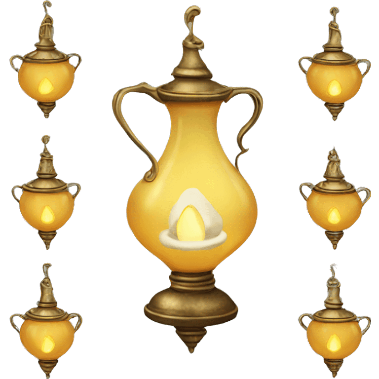 Aladin lamp emoji