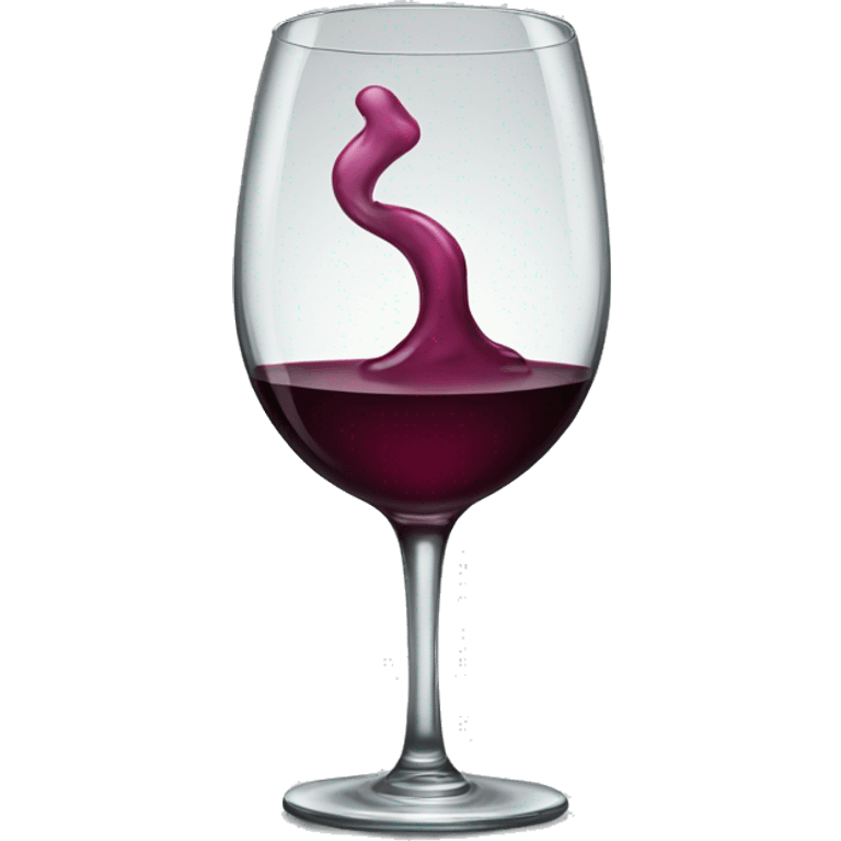 Wineglass emoji