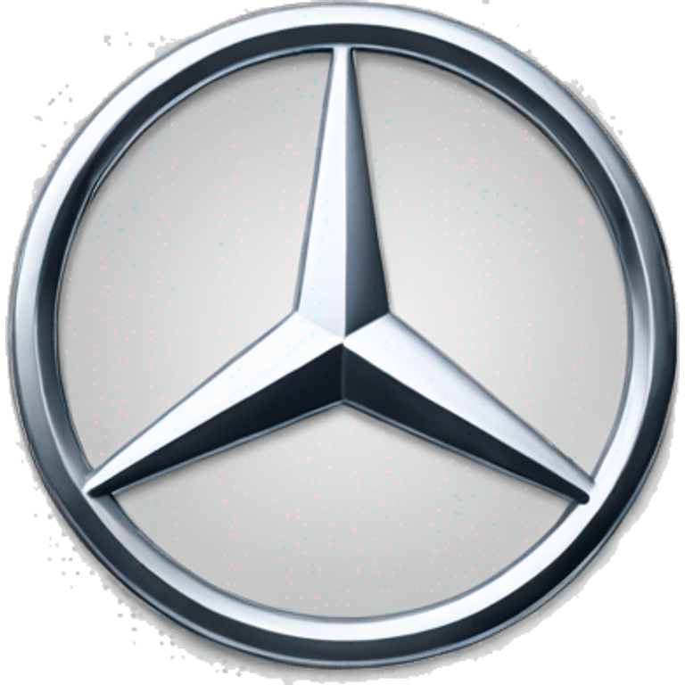 Mercedes benz logo emoji