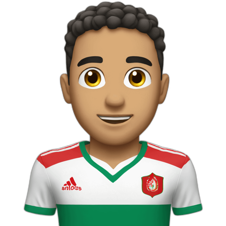 Hakimi maillot Maroc emoji