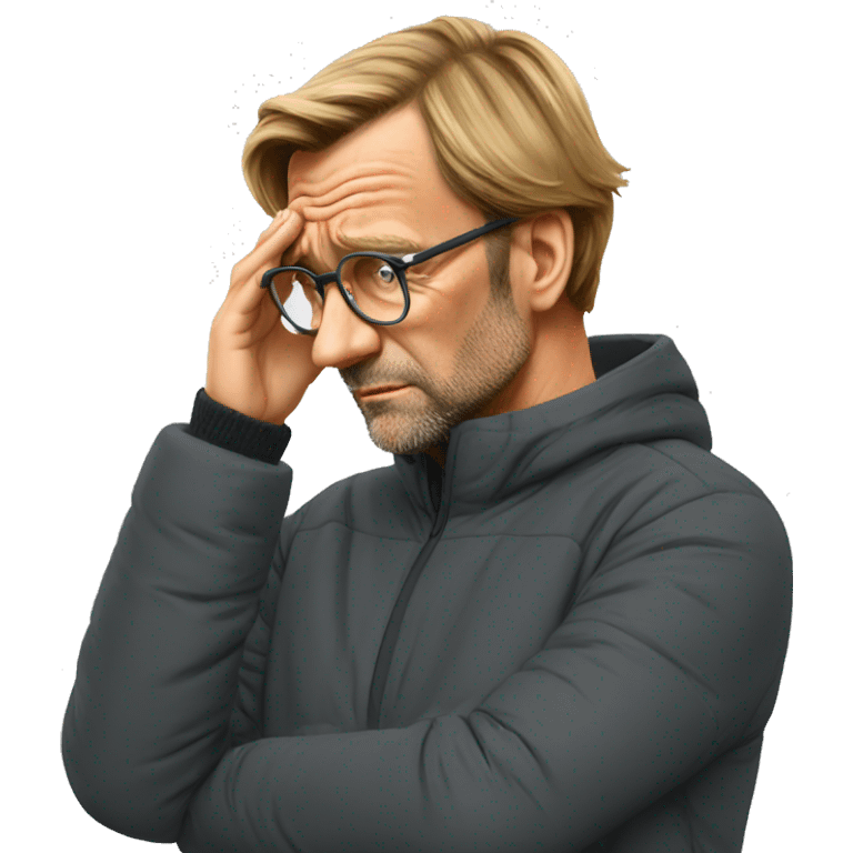 Klopp facepalm emoji