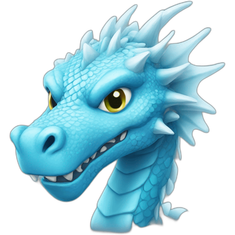 Ice dragon  emoji