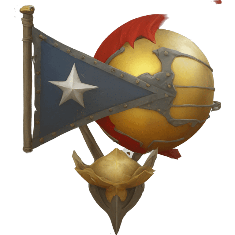 Super earths flag from helldiver's 2 emoji