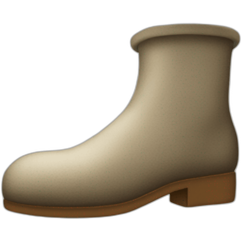 Claquette chaussette emoji