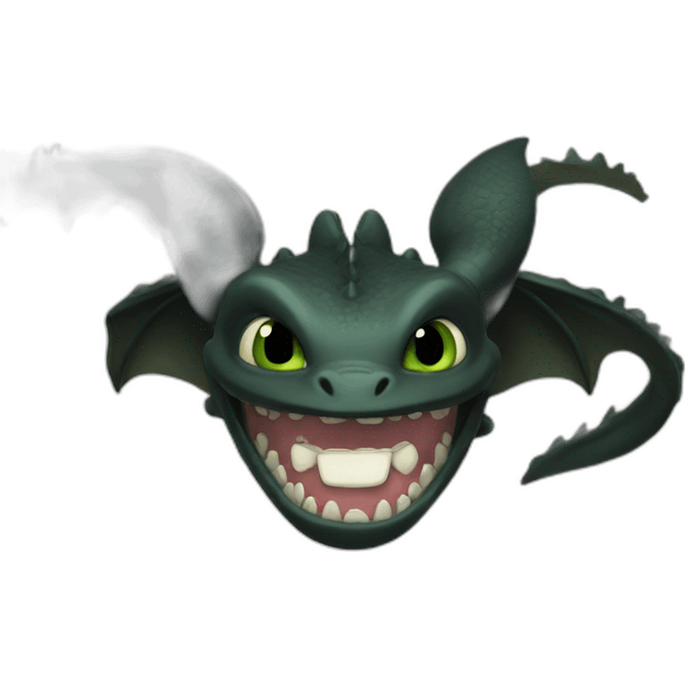 Toothless The Dragon emoji