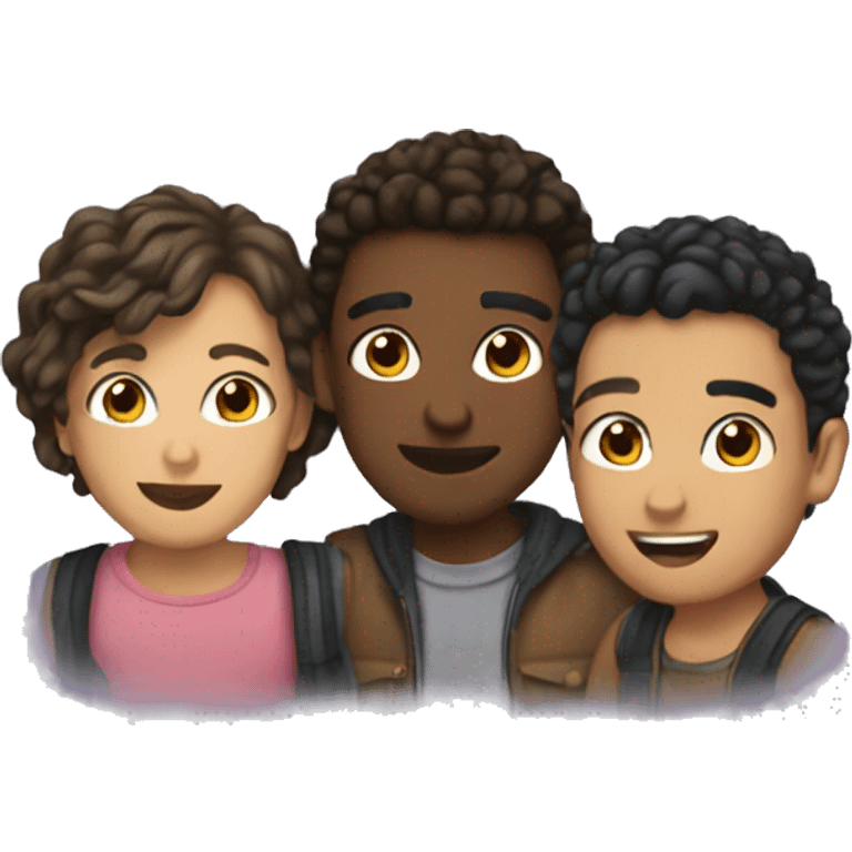 3 best friends  emoji