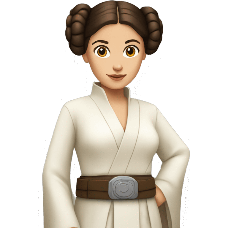 Princess Leia emoji