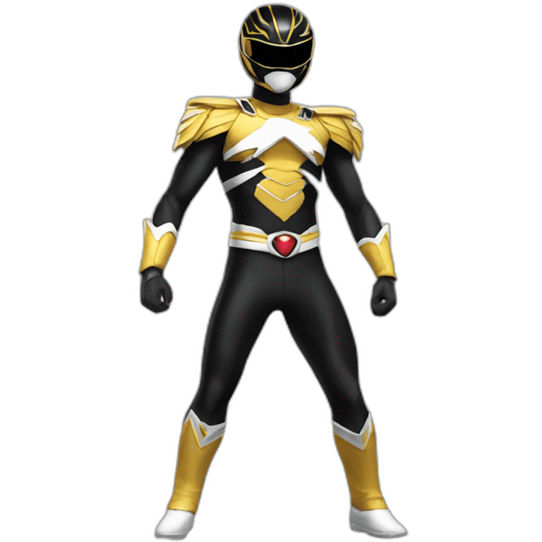 black power ranger full body emoji