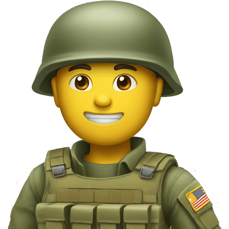 emoji solider in action emoji