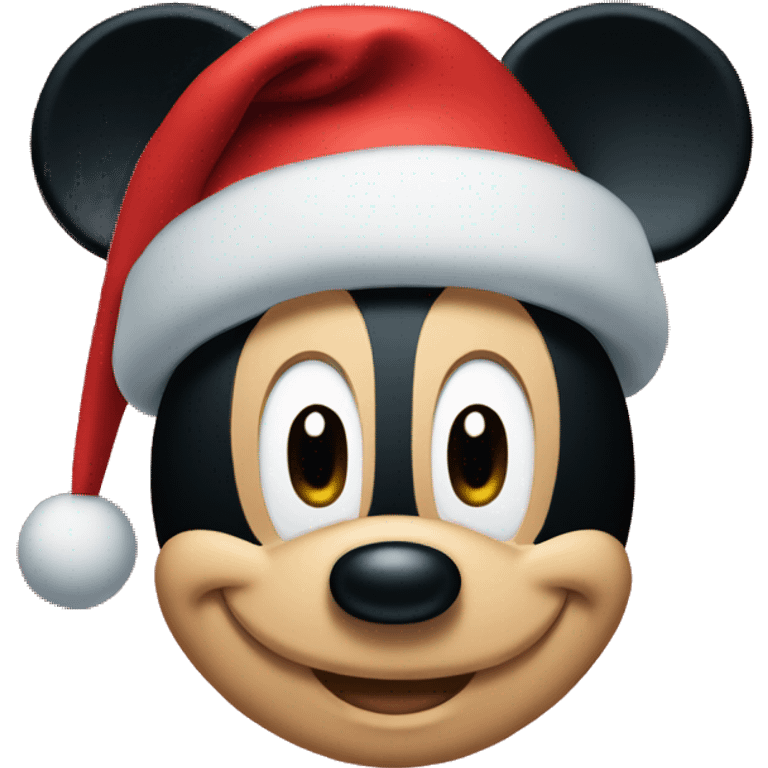 Christmas Mickey Mouse  emoji