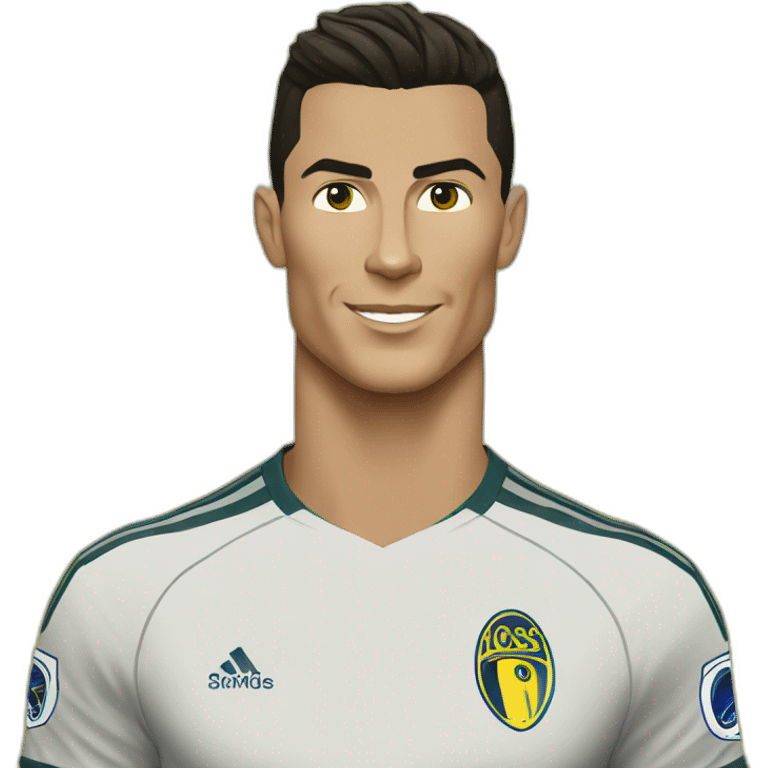 Cristiano ronaldo in All-nassr shirt emoji