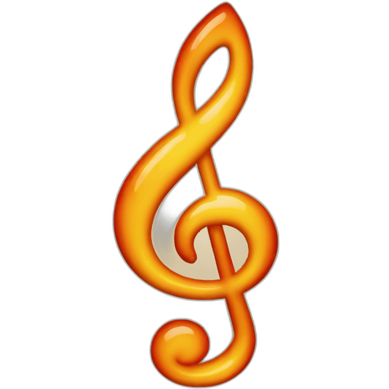 fire musical note emoji