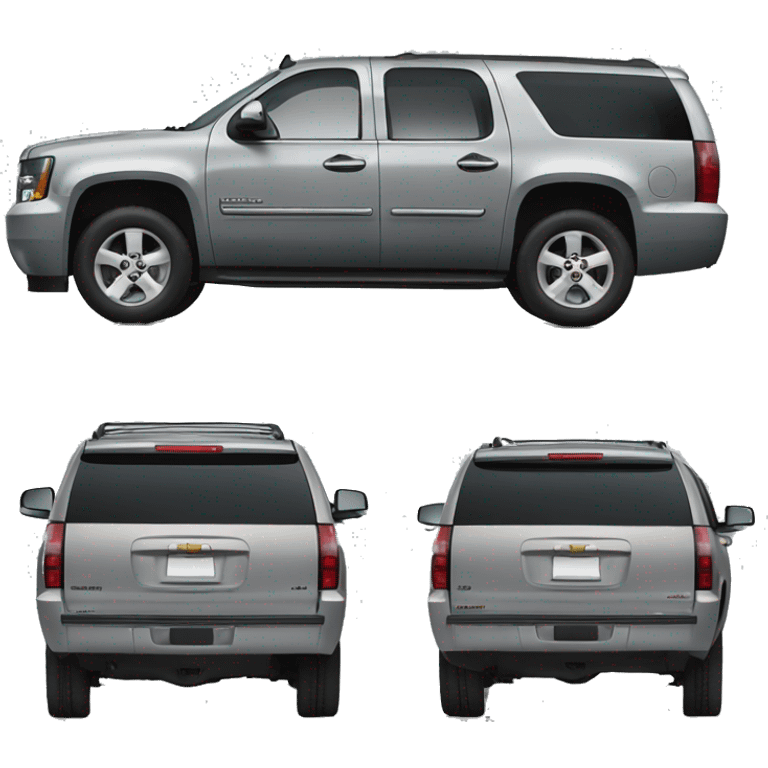 2010 grey Chevy suburban emoji