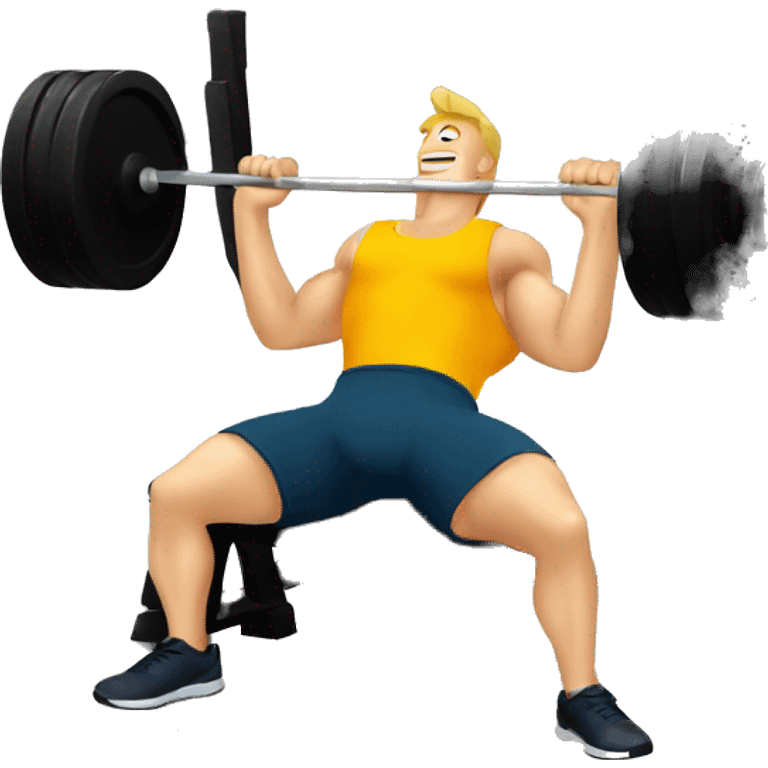 bench press emoji