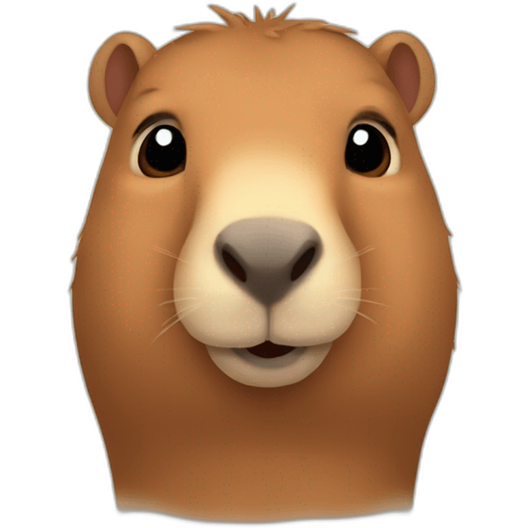 Cute-capibara emoji