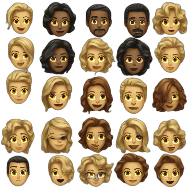 Celebrities emoji