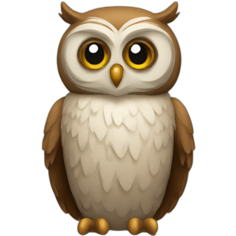 owl on bear emoji