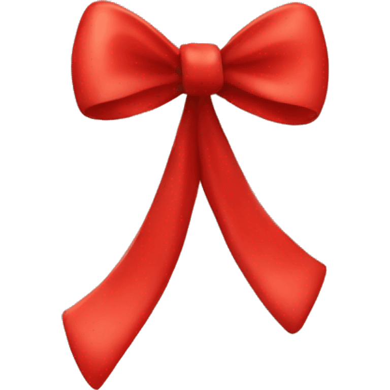 Tiny red bow  emoji