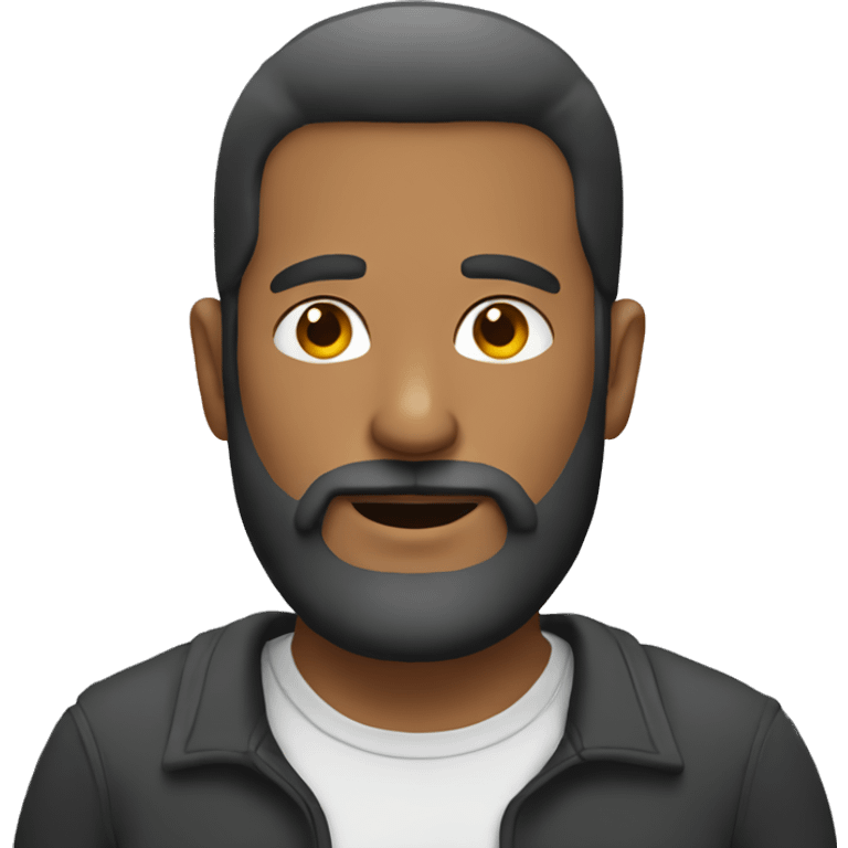 Man with beard emoji