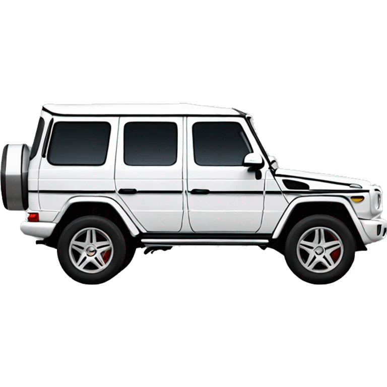 G wagon white emoji