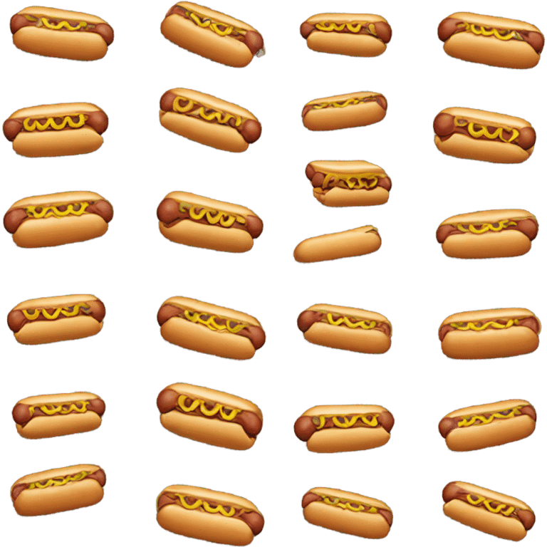 hot dog emoji