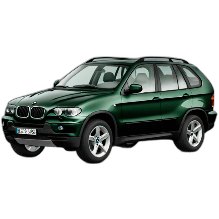 Bmw x5 e53 dark green emoji