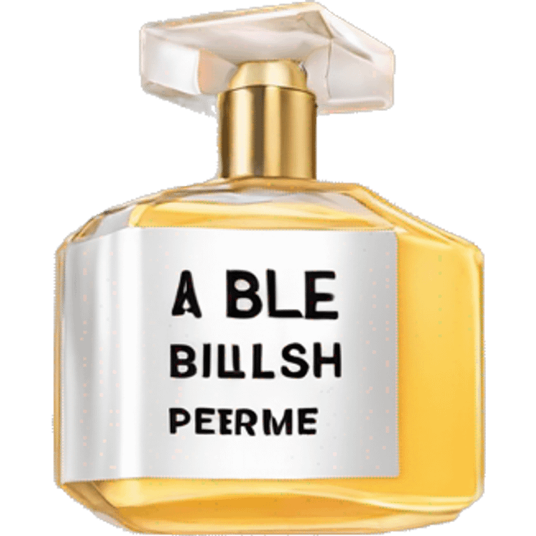 Billie Eilish perfume emoji