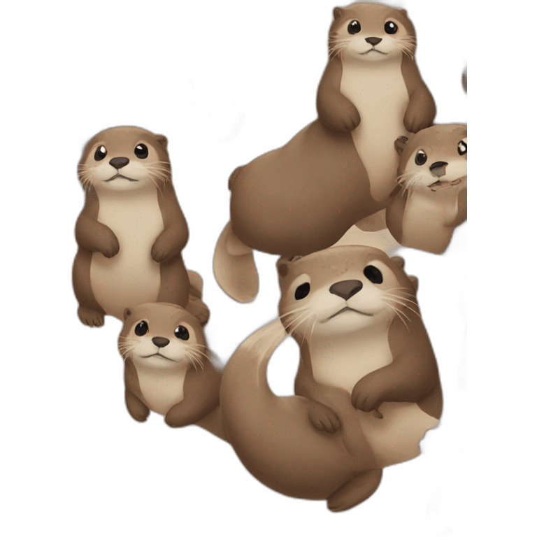 otter everywhere emoji