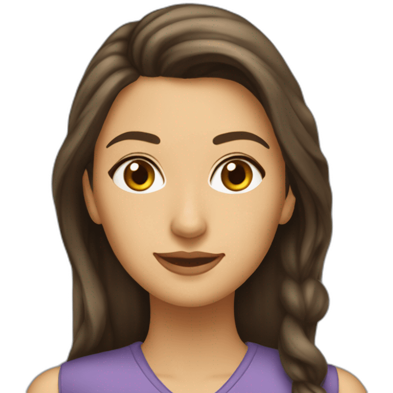 Ms. Romina Hamzei, a 21-year-old girl majoring in management emoji