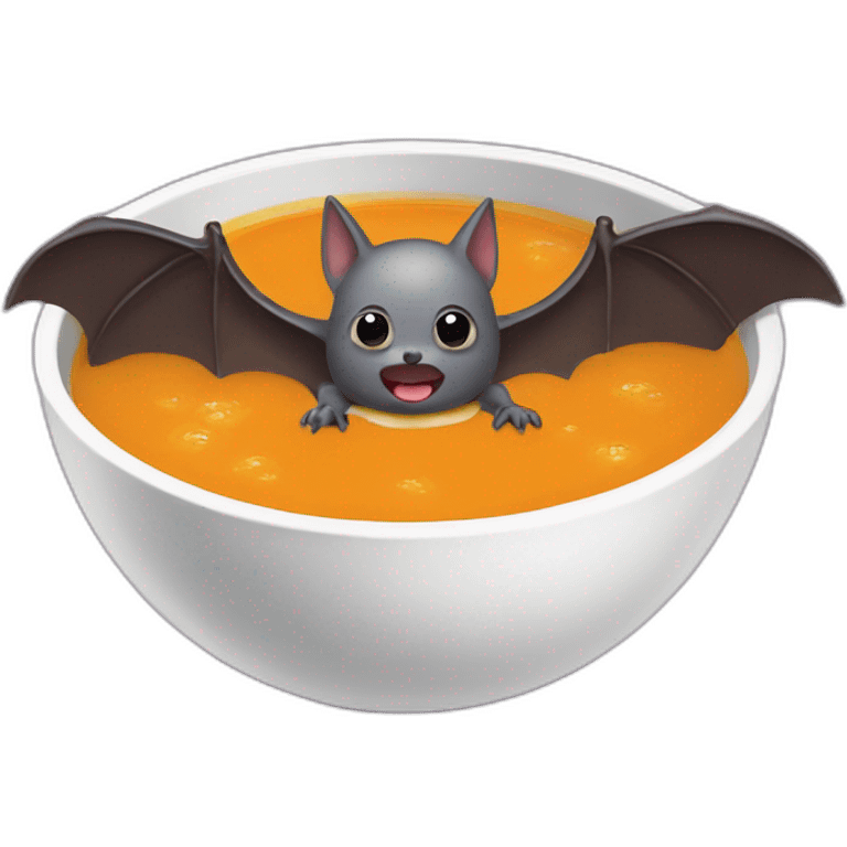 bat soupe emoji