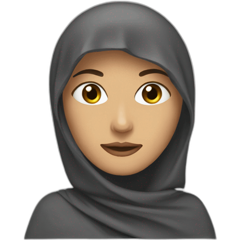 woman with Niqab emoji