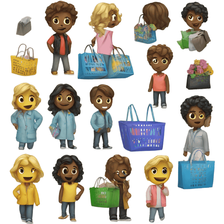 Shopping emoji