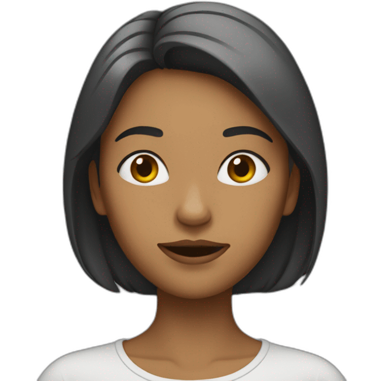 Femme qui boude emoji