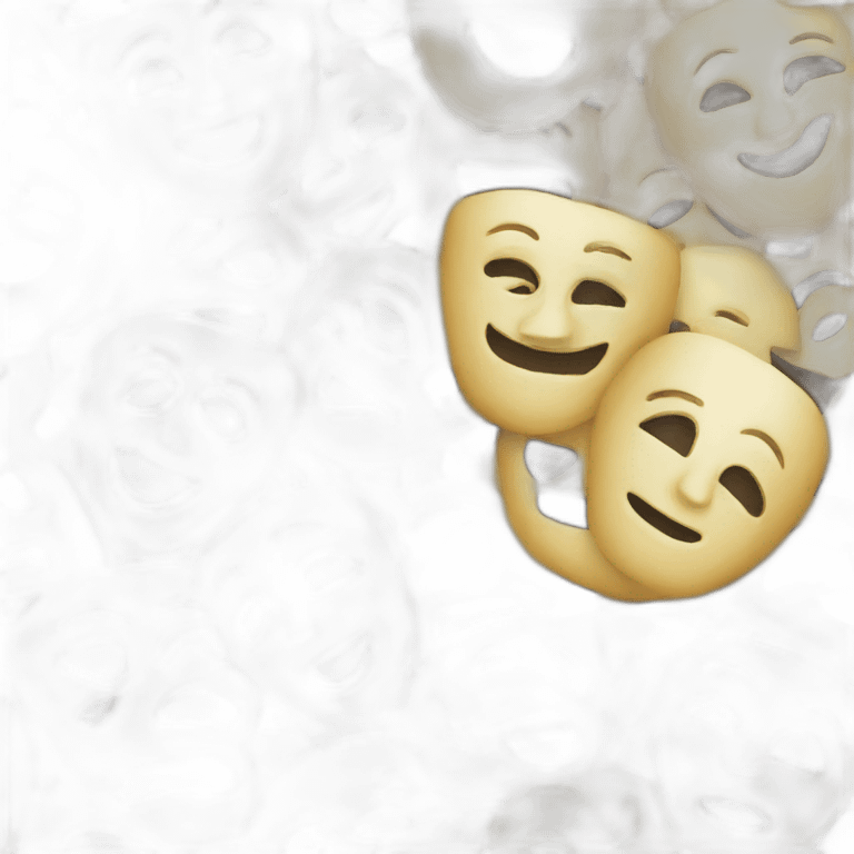 Comedy mask emoji