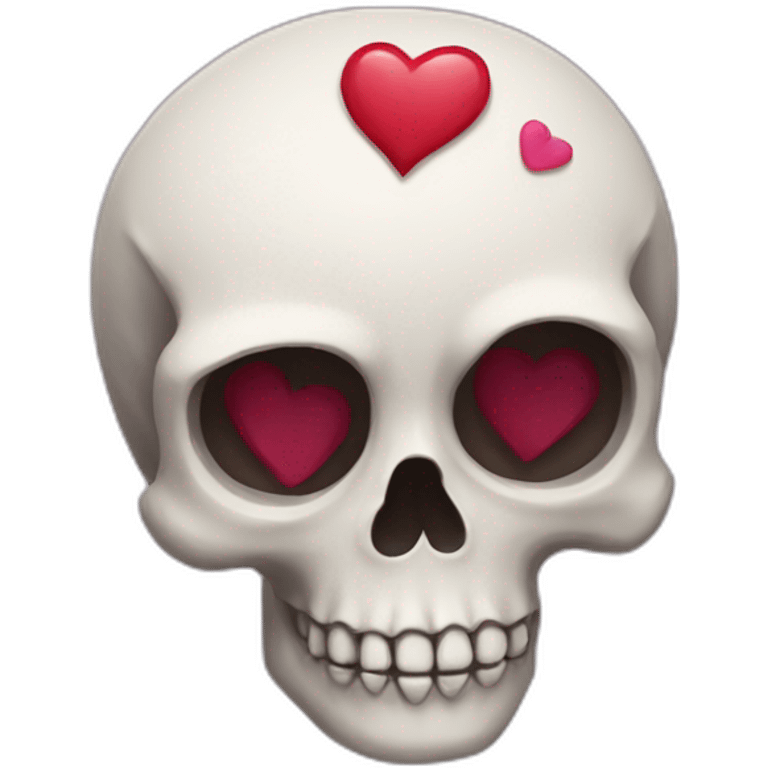 love skull emoji